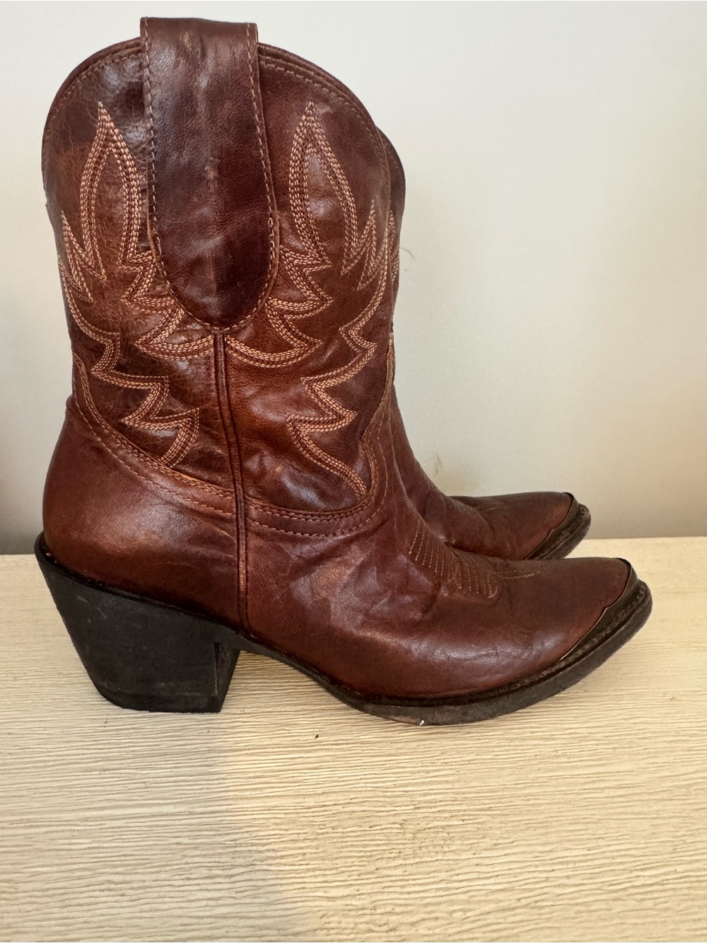 IDYLLWIND WOMEN'S WHEELS WESTERN BOOTIES - size 7